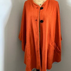 Burnt orange cape